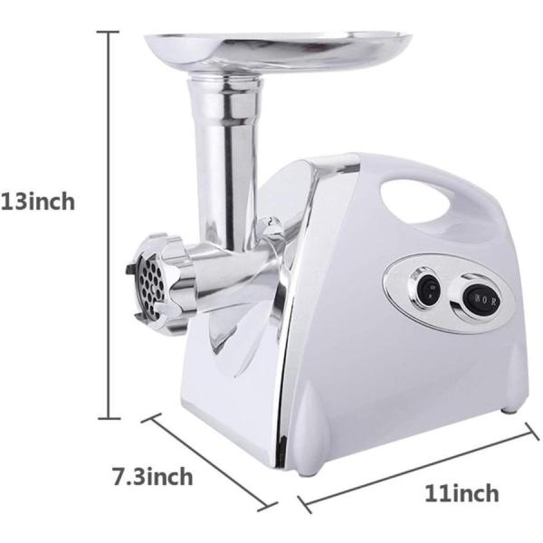 電動ミートチョッパーミンチ機ミキサー業務用卓上肉ミンチ粗挽き細挽き挽肉