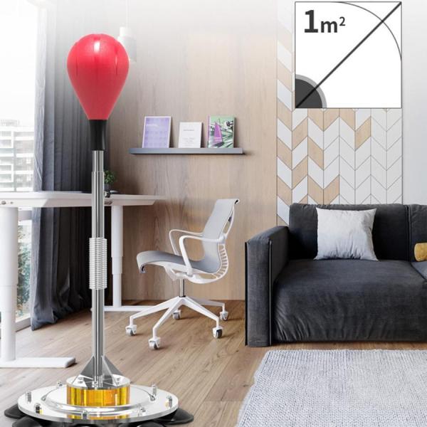 大人のボクシングボール、高さ調節可能なパンチボール、株式会社錦 大人の子供用サンドバッグベントボール、8つの強力な吸盤付き 大人のボクシングボール、高さ調節可能なパンチボール、株式会社錦 大人の