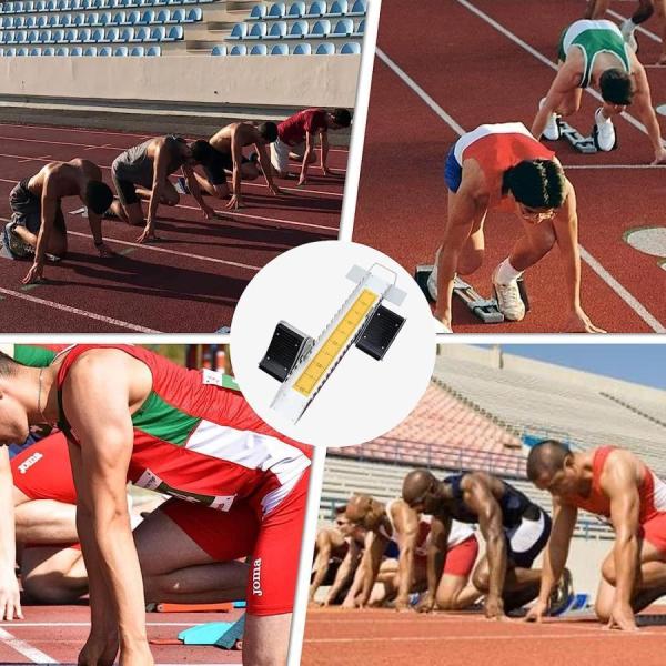 多機能スターティングブロック陸上競技用スターティングブロック6角度