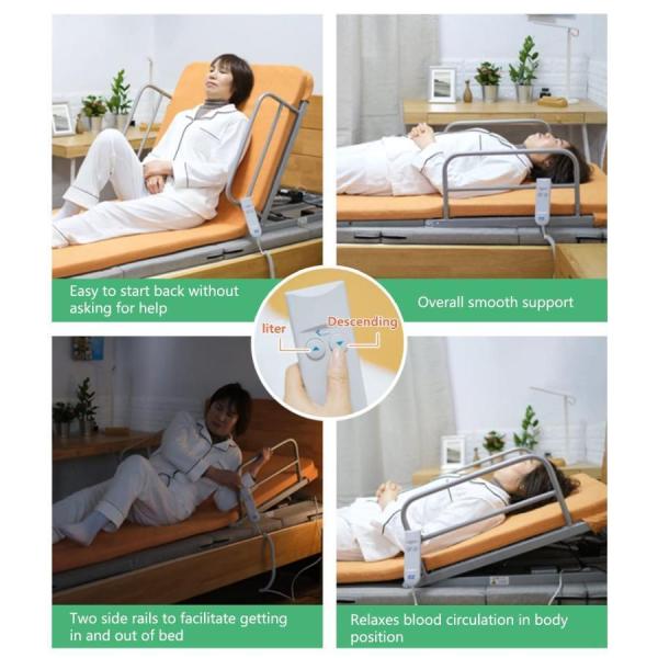 ベットの上で使える座椅子、電動ベット 介護、 腰が痛くならない 座