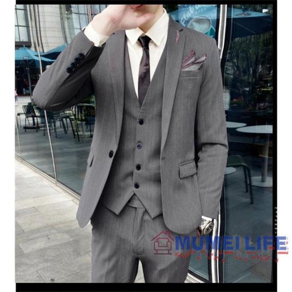 裾上げ対応無料！】メンズスーツ 1ツボタン ビジネススーツ 3色展開
