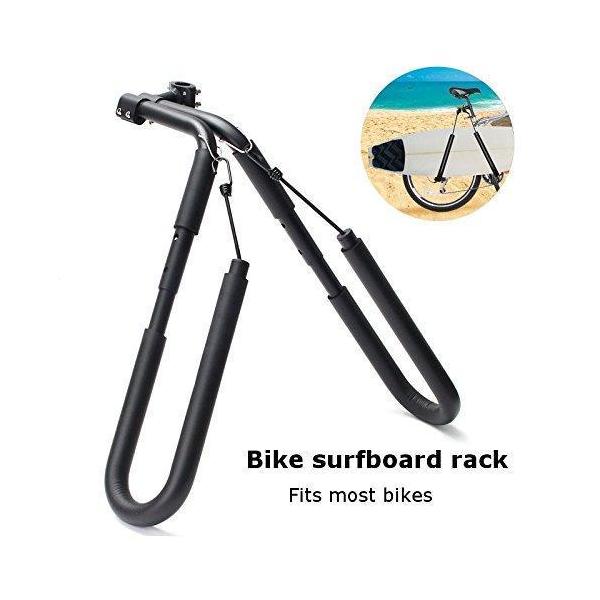 サーフボードとウェイクボード自転車用ラック 株式会社錦 自転車用サーフィンキャリア シートポストに取り付けます サーフボードとウェイクボード自転車用ラック 株式会社錦 自転車用