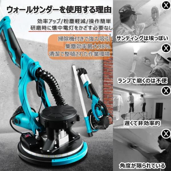 電気ドライウォールサンダー 折りたたみ式 110V 1250W 電気乾式 電気ドライウォールサンダー 折りたたみ式 110V 1250W 電気乾式