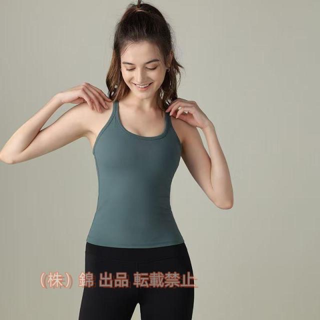 ヨガウェア トップス ブラトップ キャミソール ホットヨガ おしゃれ インナー スポーツブラ 株式会社錦タンクトップ