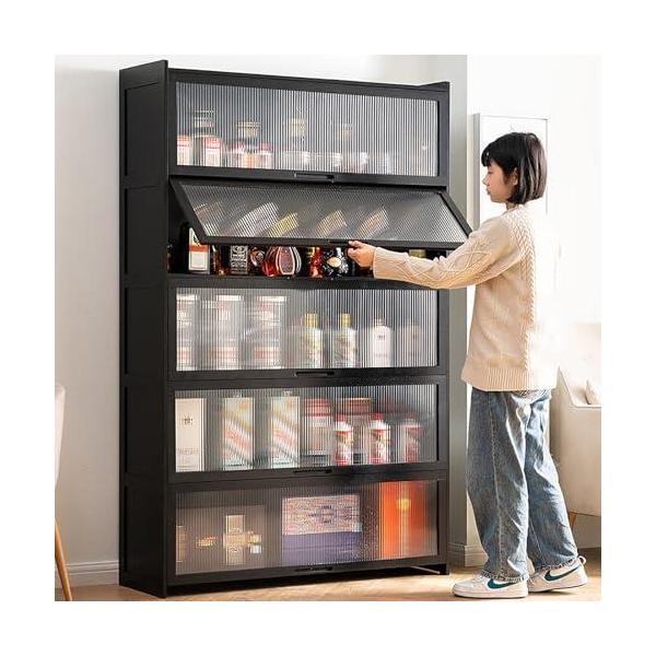 酒棚 ウイスキー 棚 おしゃれ 多層収納ラック ワインバーキャビネット