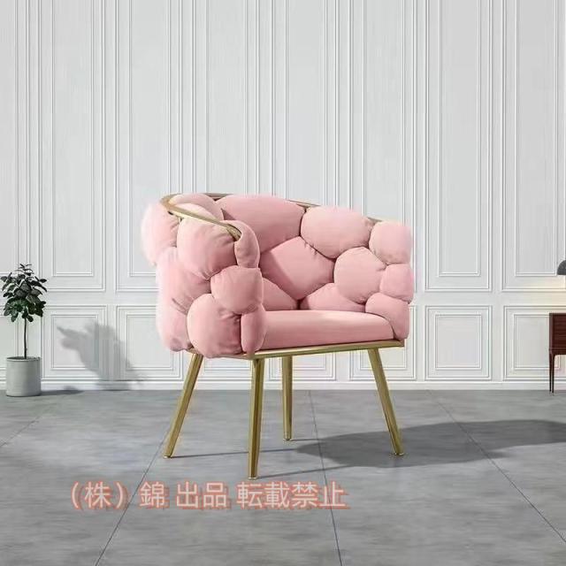 ダイニングチェア化粧椅子 ベルベット 肉厚座面 メイクアップチェア デスクチェア リビングチェア株式会社錦 カフェバー リビングルーム用 在宅勤務 チェア