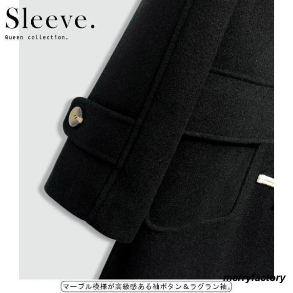 大きいサイズ レディース ダッフルコート ロング丈 株式会社錦 中綿