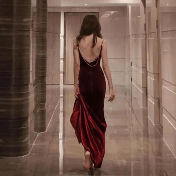 夏入荷パーティードレス ホルターネック 可愛い 結婚式 成人式