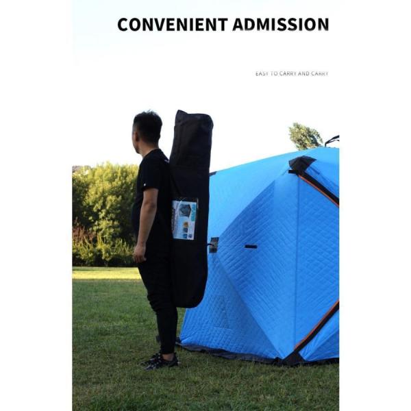 冬テント 氷釣り 大空間2人釣りテント オックスフォード 株式会社錦