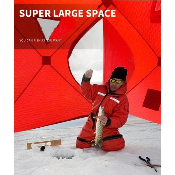 冬テント 氷釣り 大空間2人釣りテント オックスフォード 株式会社錦