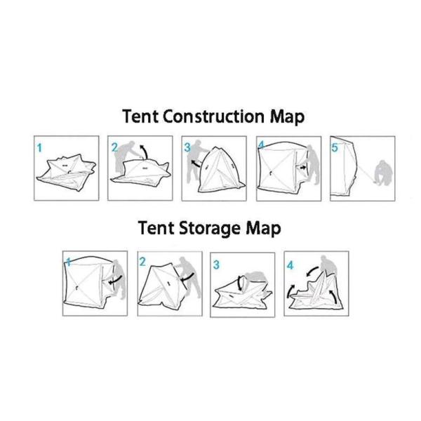冬テント 氷釣り 大空間2人釣りテント オックスフォード 株式会社錦