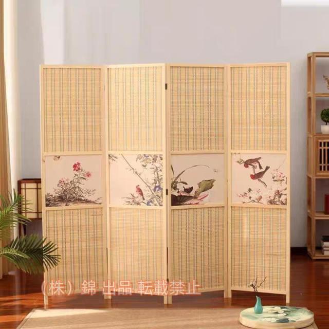 美品　和風衝立 パーテーション 間仕切り 木製 古民家 家具 昭和 nene様専用 和風衝立 パーテーション 間仕切り 木製 古民家 家具