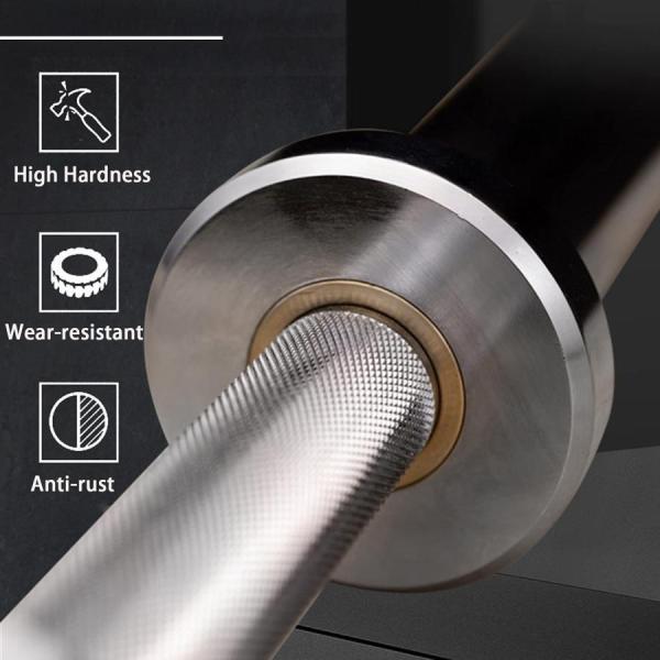 ダンベルシャフト50mm鋼ダンベル用シャフト2個銅スリーブ付きダンベルバー筋トレダンベルシャフトのために使用されるホームジムダンベル錦筋トレバーベル ダンベルシャフト50mm鋼ダンベル用シャフト2個銅スリーブ付きダンベル