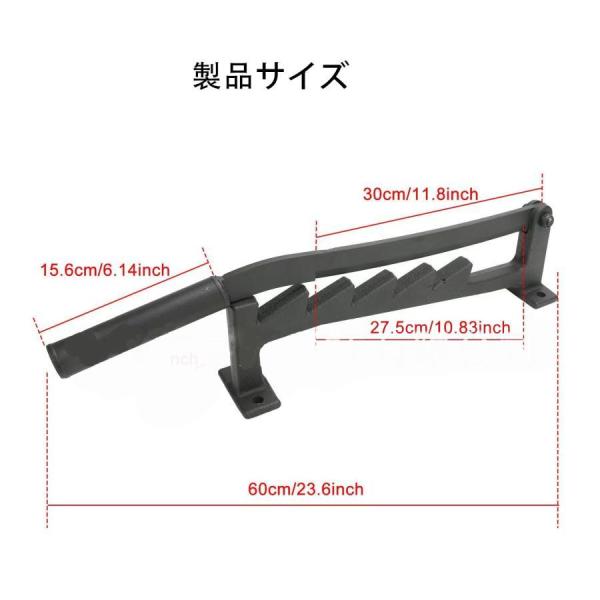 壁掛け薪割り機薪割り台屋内または屋外薪割り機ウッドスプリッターウォールマウントネジ付き薪薪割り機薪ログスプリッター錦炭素鋼素材防錆省力鋭利で耐_1