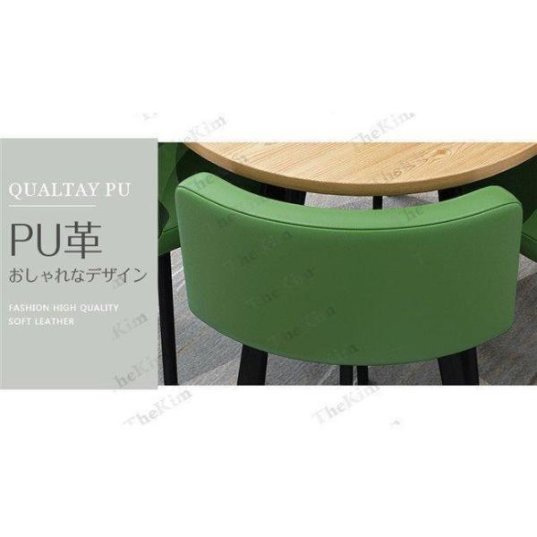 タイムセール ダイニングテーブルセット ダイニングテーブル 椅子 5点セット 省スペース ダイニングセット 株式会社錦丸型 会議 リビング シンプル オフィス_2