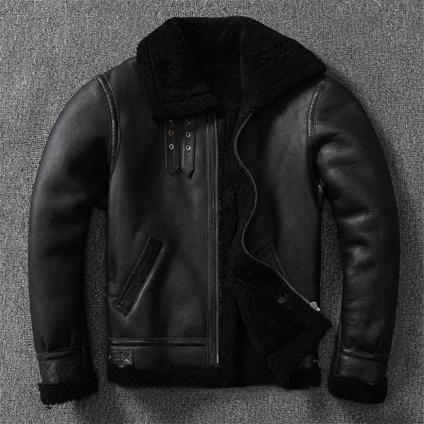 3 本革フライトジャケット 本革 羊革 本皮 メンズ 株式会社錦 防寒