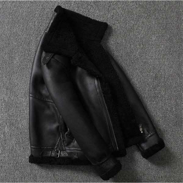 3 本革フライトジャケット 本革 羊革 本皮 メンズ 株式会社錦 防寒