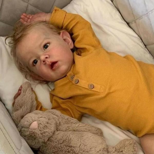 【リボーンドール】超リアルな赤ちゃん人形　約70cm. : 70センチリアルな生まれ変わる幼児人形リアルサイズ