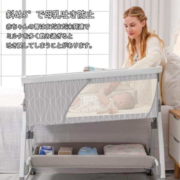 微使用＊添い寝＊ゆりかご＊可動式ベビーベット【蚊帳、荷物入れ、オムツ替え台付き】 微使用＊添い寝＊ゆりかご＊可動式ベビーベット【蚊帳、荷物入れ