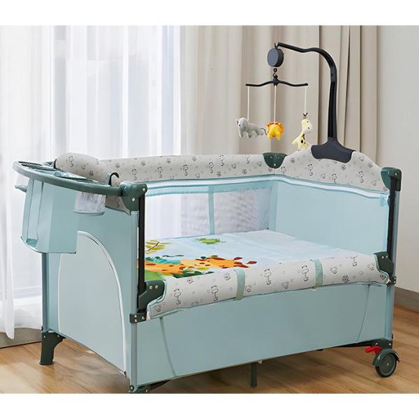 プレイヤード ベビーベッド 揺りかご 折りたたみ ベビーサークル