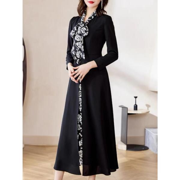 アンサンブル風ワンピース 結婚式 服装 50代 叔母 フォーマルドレス お