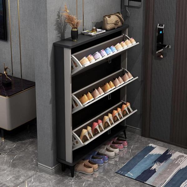 シューズボックス 靴箱 玄関収納 下駄箱 大容量 木製家具 扉付き 玄関