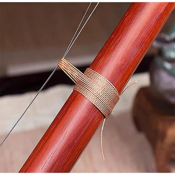二胡 マホガニー 胡琴 Erhu バイオリンフィドル楽器 株式会社錦初心者二胡セット_4