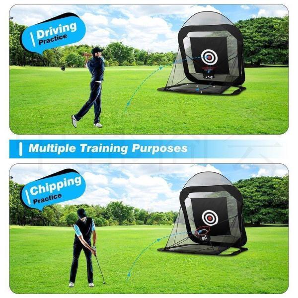 ゴルフネット 練習用 自動返球 野外 自宅 初心者 防球ネット