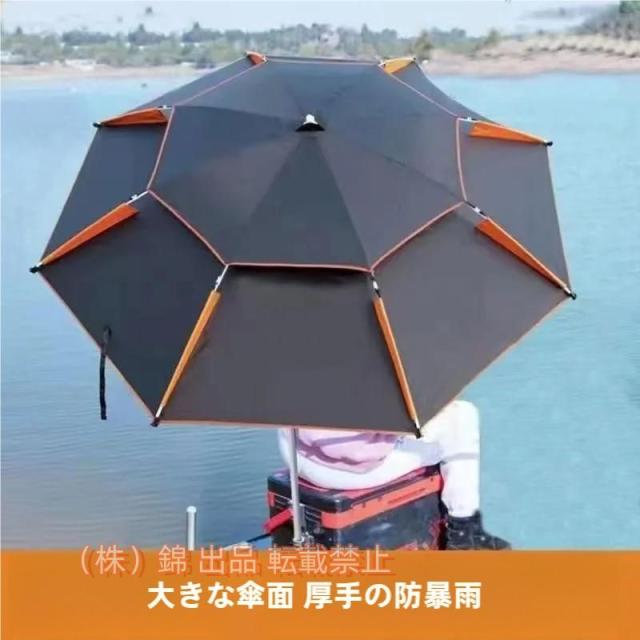 ビーチ パラソル 2m フィッシングパラソル 防水 傾斜傘 ガーデンパラソル ポータブル 高さ調整 日傘 日除け株式会社錦 円形 釣り傘 uvカット 風に強い