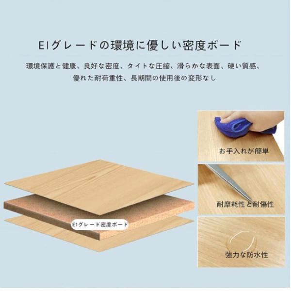 ダイニングテーブルセット 丸い形 食卓セット 4人掛けダイニングテー 椅子付き ブル ダイニングルームとキッチン用 シンプルなカジュアルオフィス カフェテーブ_3