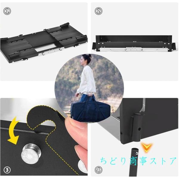バーベキューコンロバーベキューグリルBBQグリル折りたたみ焚き火台錦