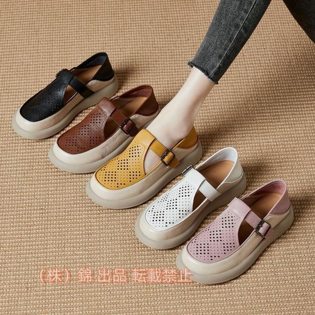 レディーススニーカー厚底シューズスリッポンデッキシューズコンフォートスニーカー靴軽量カジュアル株式会社錦履きやすい厚底スニーカーフラットシューズ