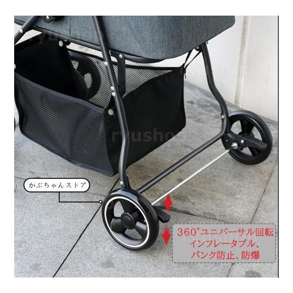 ペットカート 小型犬 折りたたみ 中型犬 4輪 分離式 猫 犬 カート 多頭 ペットバギー ドッグカート 取り外し可能 ペット 株式会社錦 バギー 2way 耐荷重30kg_17
