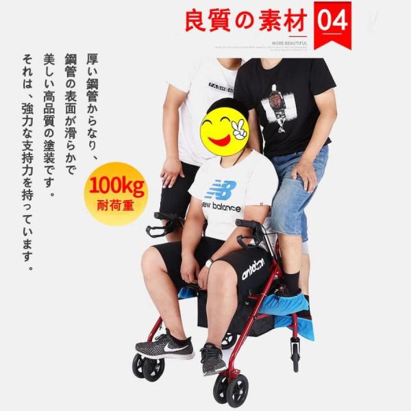 シルバーカー座れる軽量シルバーカーコンパクト高さ調節可
