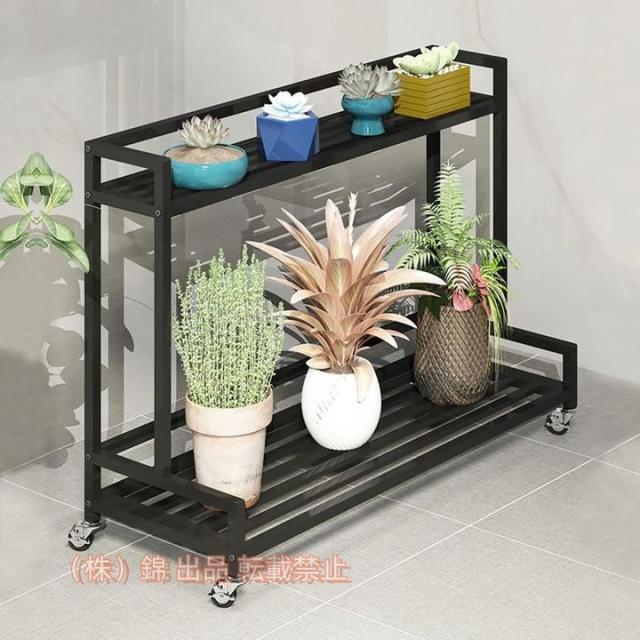 フラワースタンド花台プランタースタンド2段/3段ガーデンラック屋外