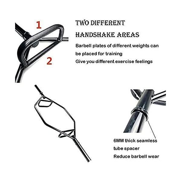 家庭用フィットネス機器直径 2.5cm デッドリフト スクワット バー シャフト、中空リングバー、、家庭用フィットネス機器，バーベルロッド，ウェイトリフティング