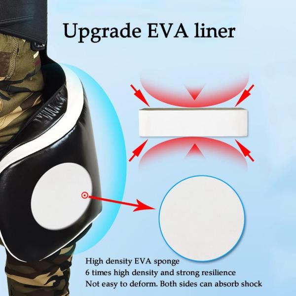 太ももパッド、スポーツ保護、キックボクシングタイスタイル太もも