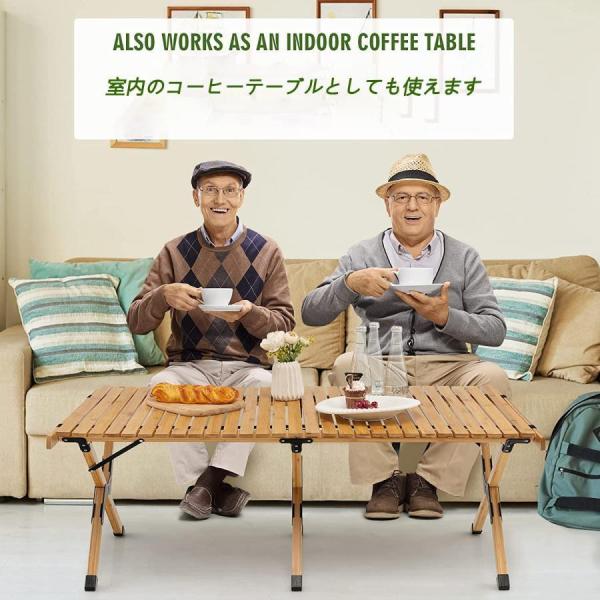 キャンプテーブル折りたたみアウトドアテーブル株式会社錦木製ロール