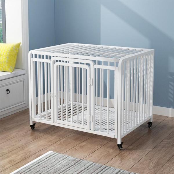 金属製ケージ 引き出し式トレイ付き Amazon.co.jp: RNQZ 屋内用小型犬