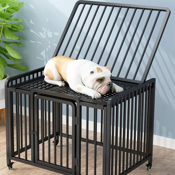 大きめ犬用ケージ 金属製フレーム 大きめ犬用ケージ 金属製フレーム