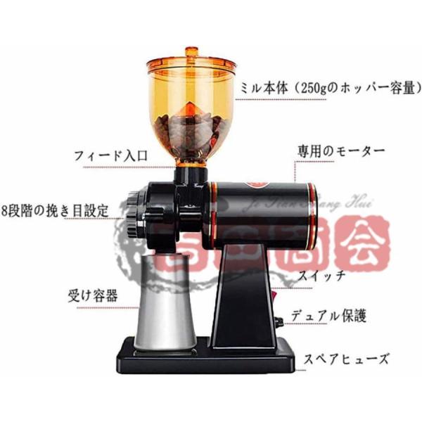 電動ミル 電動コーヒーミル コーヒーミル コーヒーグラインダー 電動