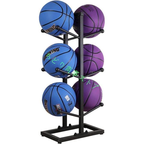 rボール整理カゴ頑丈な両面ボールオーガナイザースタンドバスケットボールサッカーバレーボール用株式会社錦ボールオーガナイザー収納ラック(Color:Black) rボール整理カゴ頑丈な両面ボールオーガナイザースタンド