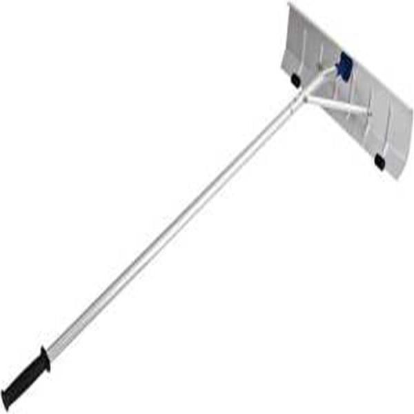 多機能雪下ろし棒スノーダンプ屋根雪かき除雪道具【全長6.1m】2.2kgアルミ組立式雪庇落とし除雪用品雪かき用積雪屋根株式会社錦除雪道具車などに適用安全_1