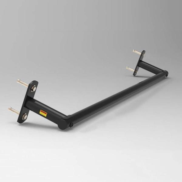 プルアップバー 壁に取り付けられたフィットネス懸垂バー、家庭用多機能筋力トレーニング機器株式会社錦インストールが簡単、安全負荷200kg (Size : 100cm)_2