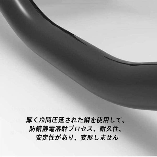 プルアップバー 壁に取り付けられたフィットネス懸垂バー、家庭用多機能筋力トレーニング機器株式会社錦インストールが簡単、安全負荷200kg (Size : 100cm)_5