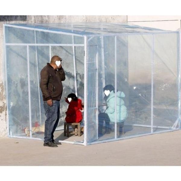 雨棚軒先雨棚透明テントを厚くしたサンルーム 株式会社錦 日除け