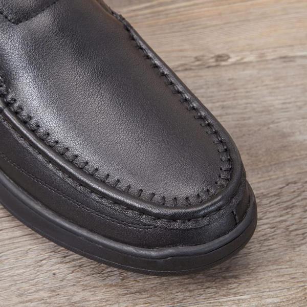 メンズウォーキングシューズ走れるビジネスシューズ本革革靴大きい