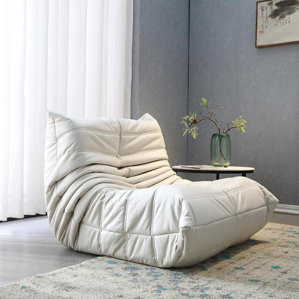 キャタピラーソファ オットマン付き 一人掛けソファ デザインチェア キャタピラーソファ オットマン付き 一人掛けソファ デザインチェア