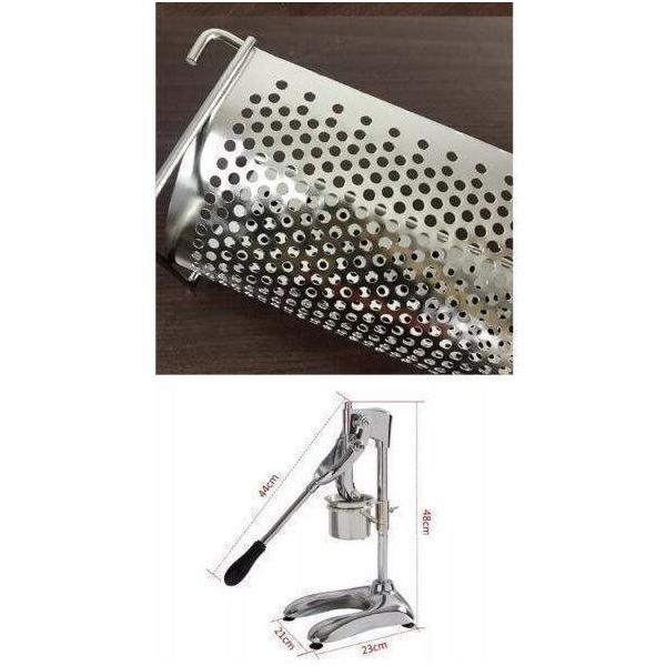【食品機器】超長フライドポテト作り器 ロングサイズポテトポテトバスケット30cm ポテト押出機 商用 店舗用株式会社錦 業務用 家庭用 揚げ機械 おすすめ_4