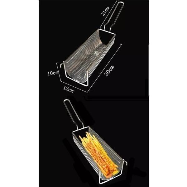 【食品機器】超長フライドポテト作り器 ロングサイズポテトポテトバスケット30cm ポテト押出機 商用 店舗用株式会社錦 業務用 家庭用 揚げ機械 おすすめ_5